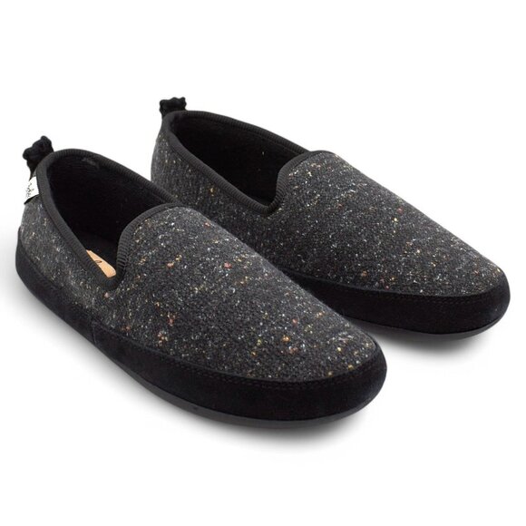 Paradise Womens Slip on Round Toe Moccasin Slippers - Picture 1 of 8